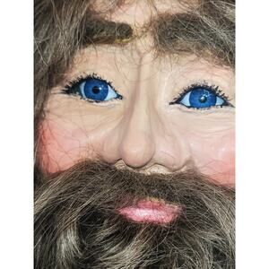 Belznikel Santa~ OOAK Hand Sculpted Face~ Make Your Own LIFE SIZE Santa~